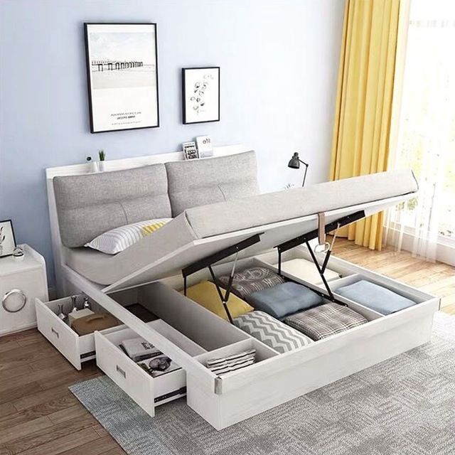 Bed with storage - Image 4