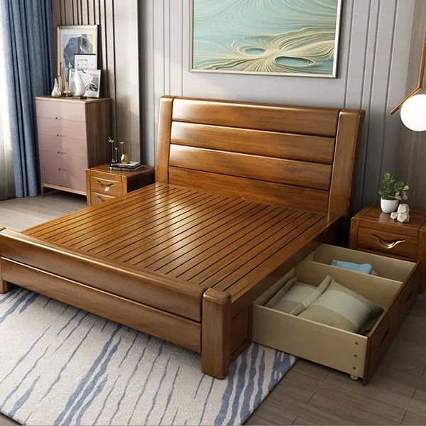 Bed with storage - Image 2