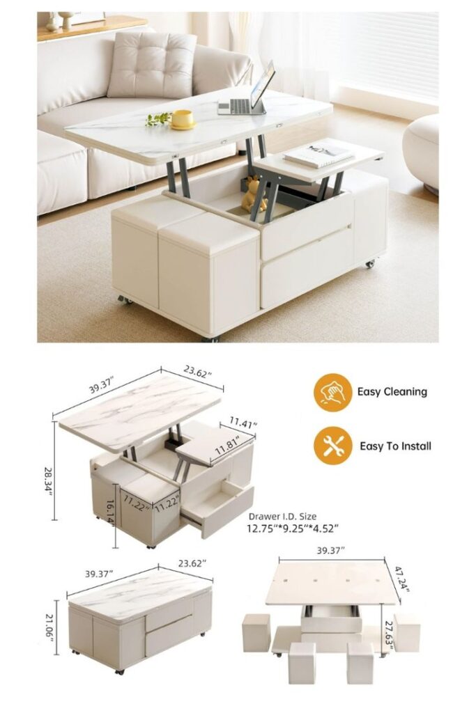  Multifunctional Furniture
Modern Living Room Furniture Trends 2025
