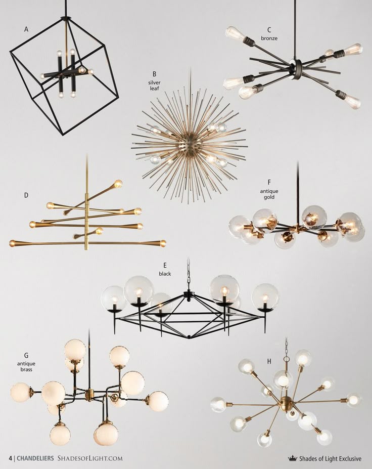 Statement Lighting
Modern furniture for living room