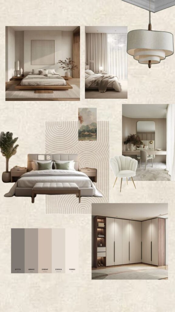 Modern style → sleek lines, minimal décor.